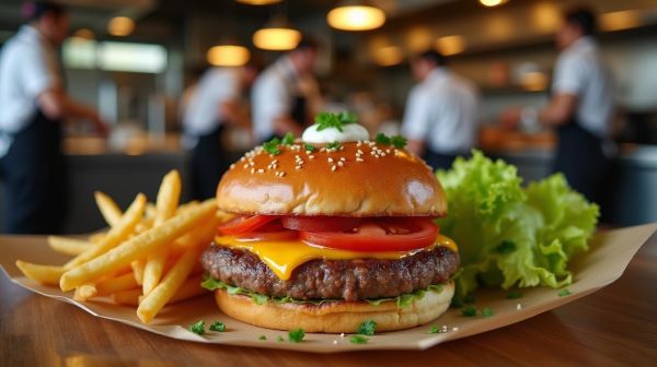 Burger livré à Annecy-le-Vieux, Seynod et Cran-Gevrier - Côté Burger