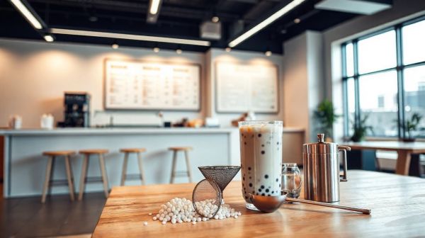 Les équipements essentiels pour lancer votre bar à bubble tea
