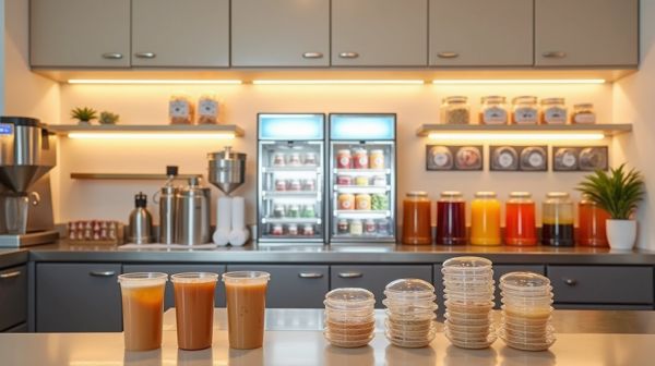 Ouvrir un bar à bubble tea : les fournitures indispensables